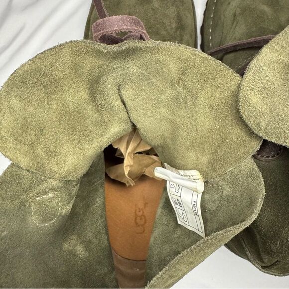 UGG ELVI SPRUCE LACE UP SUEDE ANKLE Boot US Size 9 - Picture 7 of 7
